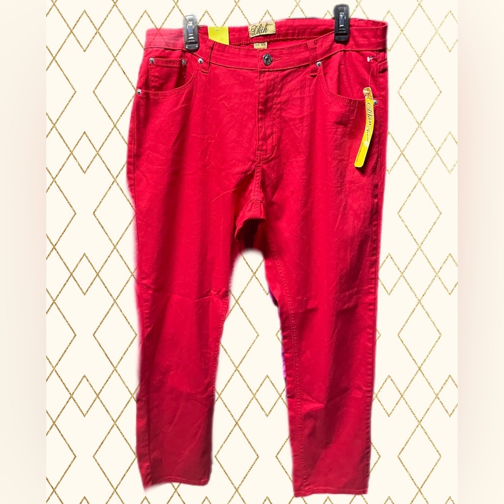 Red Plus Size Jeans